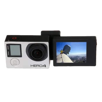 Go pro Reikmenys Hero 3+ Hero4 LCD Bacpac Ekranas Išorinis Ekranas jungties Adapteris, Skirtas Gopro Hero 3 4+ Sportas Fotoaparatas