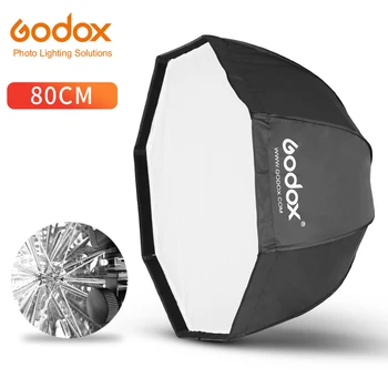 Godox 80cm 31.5 Nešiojamų Aštuonkampis Softbox Blykstė 