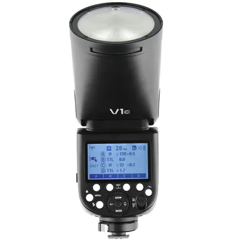 Godox V1 Flash V1S/V1N/V1C TTL Li-ion Apvalios Galvos Kamera, 