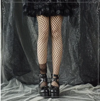 Gotikos japonijos saldus lolita triko rinkiniai mielas nėrinių tuščiaviduriai kawaii girl pėdkelnės loli cosplay gothic lolita triko