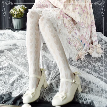 Gotikos japonijos saldus lolita triko rinkiniai mielas nėrinių tuščiaviduriai kawaii girl pėdkelnės loli cosplay gothic lolita triko