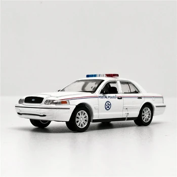 Greenlight 1:64 Ford Crown Pergalę Policijos Automobilį Balta Lauke Nr.