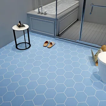 Grindų lipdukai vandeniui ir dėvėjimuisi atsparios virtuvės sutirštės anti-slydimo grindų renovacija PVC lipdukai, lipnios tapetai