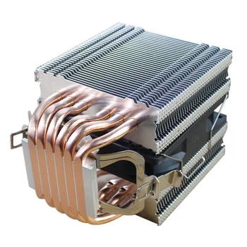 Gryno vario 6 šilumos vamzdžio CPU radiatoriaus 90MM PWM 4PIN tylus ventiliatorius INTEL I3 I5 I7 I9 AMD3 AM4 2011 X79 X99 plokštė CPU ventiliatorius