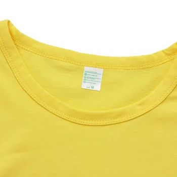 Grynos medvilnės vientisos spalvos apvali apykaklė vyriški trumparankoviai tuščią t-shirt vasarą.