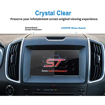 Grūdintas Stiklas Navigacijos informacijos ir Pramogų Centro Touch Screen Protector 