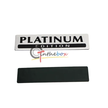 GTinthebox 1X Aliuminio PLATINUM EDITION Specialios Ribotos Pathfinder Logotipas Ženklelis Lipdukas