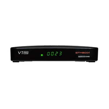 GTMEDIA V7 pro Palydovinio Dekoderio DVB-S/S2/S2X+T/T2 CA Kortelę TV Imtuvas paramos H. 265 Built-in WIFI Newam Youtube 1080P full HD