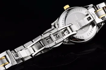 GUANQIN Aukso Moterų Laikrodžiai Prabangos Prekės Ponios Kvarco Watchs Vandeniui Suknelė moteriški Laikrodžiai Plieno Laikrodis Montre Femme 2019