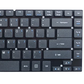 GZEELE Naujas JAV Black Klaviatūra Acer Aspire ES1-411 ES1-431 ES1-511 ES1-520 ES1-521 V3-431