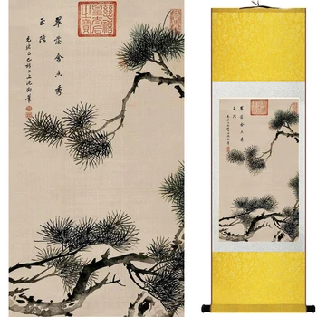 Gėlės tapybos Kinų tradicinė meno tapybos namų puošybai paintings2019082206
