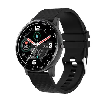 H30 Smart Watch Vyrų DIY Žiūrėti Visą Touch Fitness Tracker Širdies ritmas, Kraujo Spaudimas Smart Laikrodis Moterims Smartwatch 
