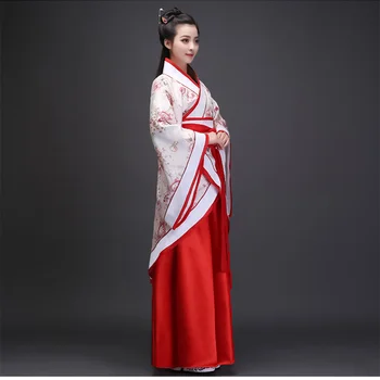 Hanfu Drabužiai Moterims Etape Šokių Suknelė Kinijos Tradicinės Hnafu Kostiumai Naujųjų Metų Suaugusiųjų Tango Kostiumas Veiklos Cheongsam
