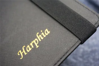 Harphia A5 A6 Aukso dokidot Planuotojas Rišiklio Palaidų Lapų 6 Skyles Darbotvarkę, Asmens Organizatorius