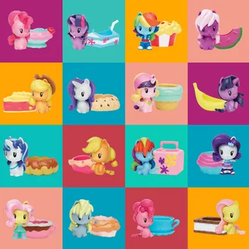 Hasbro My Little Pony Q Versija Aklas Pack 5 Kartos Staigmena Aklas Lauke Lėlės Mados Rankų Darbo Lėlės Žaislas E1977