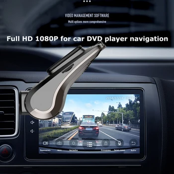 HD 1080P Automobilių DVR Kamera Android USB Automobilinis Skaitmeninis Vaizdo įrašymo Kameros Paslėptas Naktinio Matymo Brūkšnys Cam 140 Plataus Kampo Registratorius