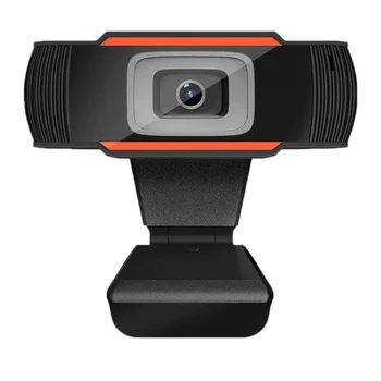HD 1080P Mini Kamera Su Mic Pasukti KOMPIUTERIO Darbalaukio Žiniatinklio Kompiuterio WebCamera Transliacijos Vaizdo Įrašo Posėdyje Live Transliacijos