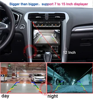 HD 1280*720 Pikselių 1000TV linija, automobilio galinio vaizdo atsargines grįžtamieji parkavimo kamera Jeep Dodge
