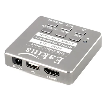 HD 37MP 1080P 60FPS Digital Video HDMI USB Pramonės Mikroskopas, Fotoaparatą, Mobilųjį Telefoną, Litavimas, Remontas