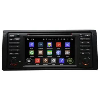 HD Android OS 9.0 Automobilio Multimedia Sistema BMW E53 X5 520i 528 530i 535i Senų 5 Serijos Su Auto DVD Grotuvas GPS Navi 