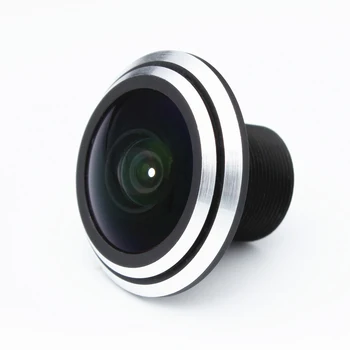 HD Fisheye Peržiūrėti 1,7 mm vaizdo Objektyvas Plataus Kampo M12x0.5 3MP IR Valdybos nustatytą HD IP vaizdo Kamera