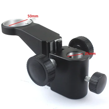 HDMI USB Mikroskopo Vaizdo Kamera Reguliuojamas Bumas Lentelėje Darbo Stovo Laikiklį + 50mm Žiedas Turėtojas + Multi-ašies Aukščio Metalo Rankos