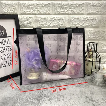 HelloKitty akių kosmetikos krepšys Korėja nešiojamų saugojimo krepšys didelės talpos, tualetinių reikmenų krepšys kosmetikos krepšys lūpų makiažas maišelį krepšys