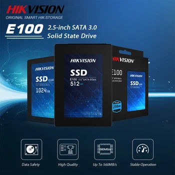 Hikvision HikStorage Kietojo Disko 560MB/s MAX 120GB 128GB 480GB 512 GB SDD 3D NAND Nešiojamas KOMPIUTERIS