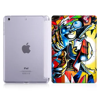 Hip-Hop Street Grafiti iPad Pro 11 Atveju 2020 10.2 7-osios Kartos 6-osios Funda 9.7 Mini 5 Padengti 10.5 Oro 3 2 Oro Pro 12.9 2018