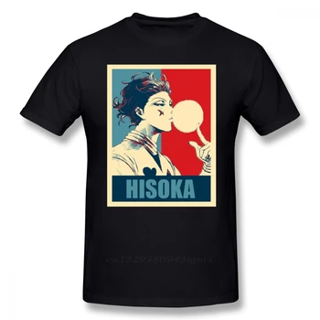 Hisoka Marškinėliai HxH Hisoka T-Shirt Juokinga, Medvilnės Marškinėliai, Didelis Mens Atsitiktinis Spausdinti Trumpomis Rankovėmis Marškinėlius