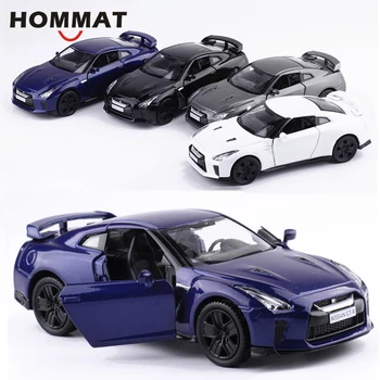 HOMMAT Modeliavimo 1:36 Nissan GT-R GTR R35 Automobilių Sporto Lydinio Diecast Žaislinių Transporto priemonių Automobilio Modelį lydinio Metalo Dovana Žaislai Vaikams