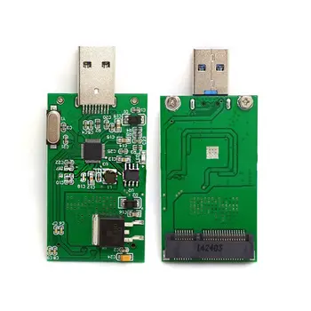 HOT-mSATA su USB 3.0 mSATA SSD Adapteris kortelę, USB Disko Tvarkyklė