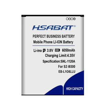 HSABAT Baterija 6050mAh Samsung Galaxy S3 Grand DUOS Neo SIII i9300 i9300i i9308 i9305 i9082 i9080 i9060 i9301 EB-L1G6LLU