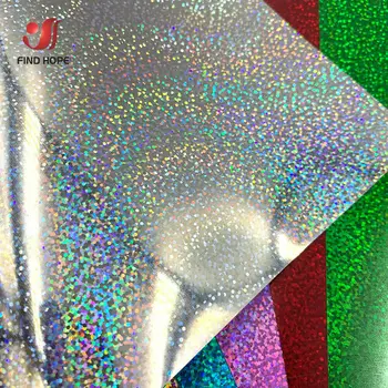 HTV Blizga Blizgučiai Holograma Blizgančiais Šilumos Perdavimo Vinyl PET Geležies-dėl Šilumos Spaudos Tekstilės T-Shirt Cricut Film Craft 