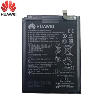 Hua Wei Originalus Baterija 4000mAh HB406689ECW Už Huawei Mėgautis 7 Plius TRT-L53 TRT-L21A TRT-AL00 TL10A Y7 TRT-LX1 LX2 L23