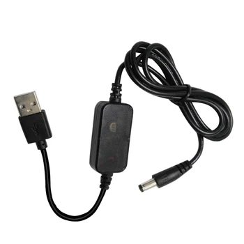 Ihens5 Galia Conveter USB 5 V DC, 12 V 3,5 mm x 1.35 mm Kabelio Adapteris, USB Stiprintuvas Maitinimo Maršrutizatorius Automobilių Prietaisas