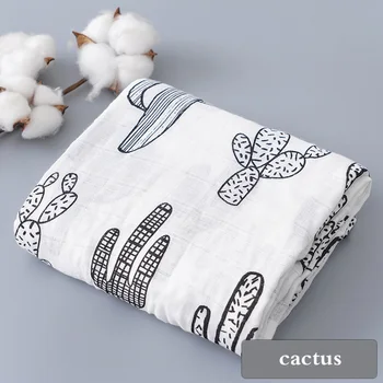 Imebaby kūdikių antklodė vonia rankšluostį 120 * 110cm medvilnės muslino naujagimių sw antklodė, vonia rankšluostį, suvynioti, antklodė, vaikų patalynė, antklodė