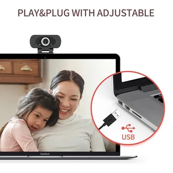 IMILAB 2MP HD USB Kamera, Žaisti Ir Plug Desktop Laptop 