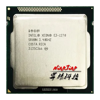 Intel Xeon E3-1270 E3 1270 3.4 GHz Quad-Core CPU Procesorius 8M 80W LGA 1155