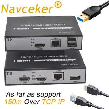 IP Tinklo, HDMI, USB Extender 