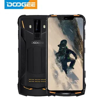 IP68 DOOGEE S90 Pro Modulinės Tvirtas Mobilusis Telefonas Gel P70 Octa Core 6GB 128GB 6.18 colių Ekranas 12V2A 5050mAh 16MP+8MP 