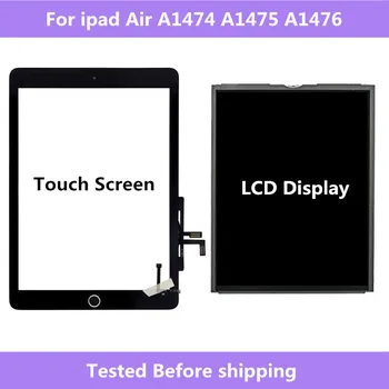 Ipad Oro A1474 A1475 A1476 Jutiklinis Ekranas skaitmeninis keitiklis panel / LCD Ekranas Ekrano Remontas, Dalys ipad A1474 A1475 A1476 Tablet
