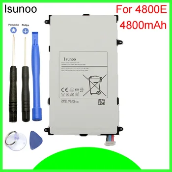 ISUNOO T4800E T4800C Baterija 4800mAh Samsung Galaxy Tab Pro SM T320 T321 T325 Li-Polimero Batterie su remonto įrankiai