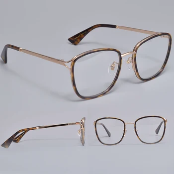 Italijos Prabangių Prekės ženklų aukštos kokybės Aikštėje optiniai akinių rėmeliai GG0820OA Recepto akiniai, rėmeliai Akinių rėmeliai, skirti moterų
