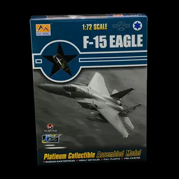 Iš anksto pastatytas 1/72 mastelis F-15 strike Eagle F-15I multirole fighter Izraelio orlaiviai hobis kolekcines baigė plastikinis lėktuvo modelis