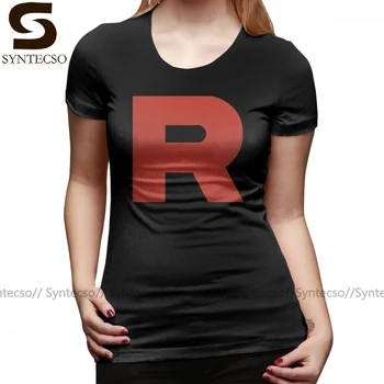 Japonijos Raidės T-Shirt raketos Komandos Logo T Shirt Spausdinti Negabaritinių Moterų marškinėlius Juodos spalvos trumpomis Rankovėmis Medvilnės, Paprastos Ponios Tee Marškinėliai