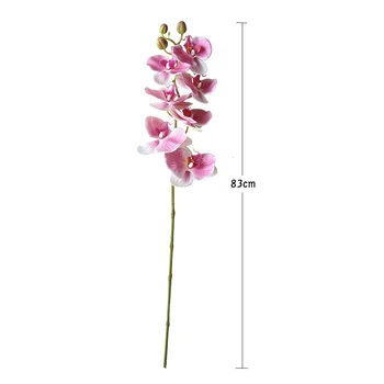 JAROWN Phalaenopsis Drugelių Orchidėja Latekso Nekilnojamojo Touch Dirbtinių Gėlių, Vestuvių Dekoravimas Orchidėja, Gėlių Šalies Namų Dekoro Flores