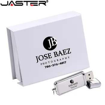 JASTER Baltos spalvos Odos USB flash drive USB 2.0 4GB 8GB 16GB 32GB 64GB 128 GB 