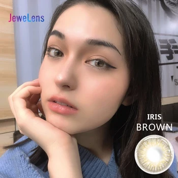 Jewelens Spalvoti Kontaktiniai Lęšiai Spalva Objektyvas už Akių Spalvos Kosmetikos Gamtos Iris Serija