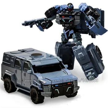 Jiaqi Lydinio Transformacijos Žaislas Kietas Klasikinis Robotas Automobilių Anime veiksmų skaičiai Vaikas Orlaivių Sunkvežimio Modelis Žaislas vaikams berniukas Brinquedos